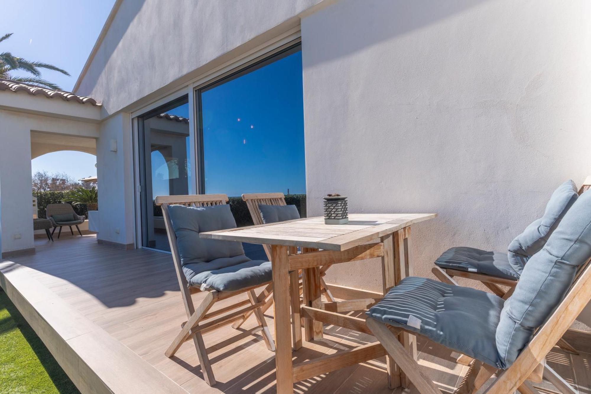 Exquisita Villa Frente Al Mar ซากุนโต ภายนอก รูปภาพ